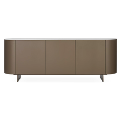 Raundo - Metal Sideboard with Ceramic Top