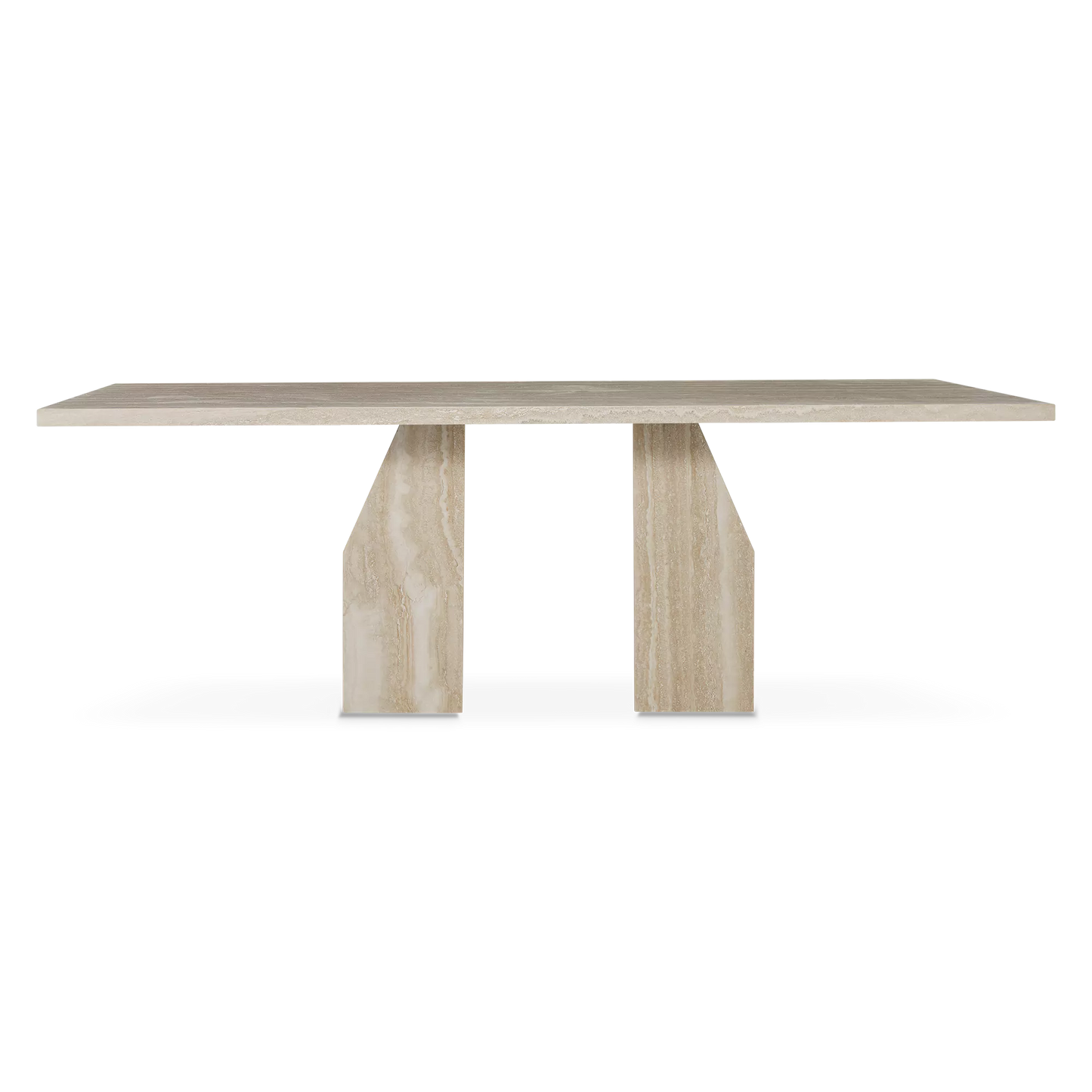Zénith - Travertine Dining Table