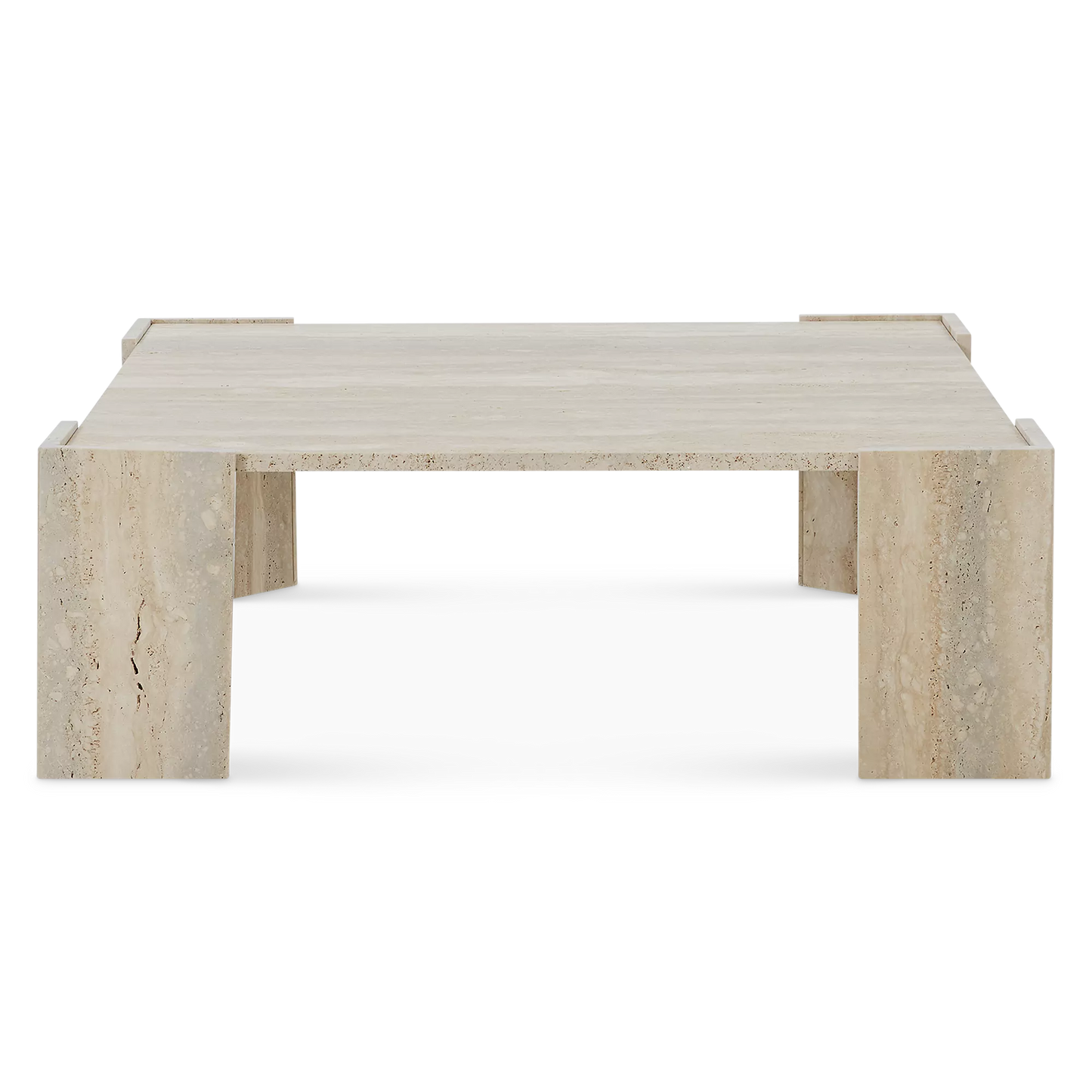 Ammira - Table basse en travertin