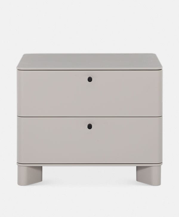 Liscio - Contemporary Metal Nightstand