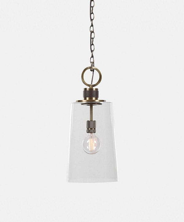 Rosston - Lampe suspendue en verre soufflé