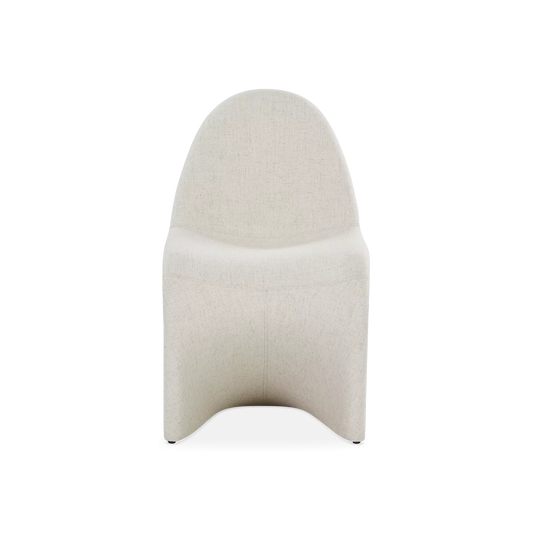 Briette - Chaise de salle à manger en tissu