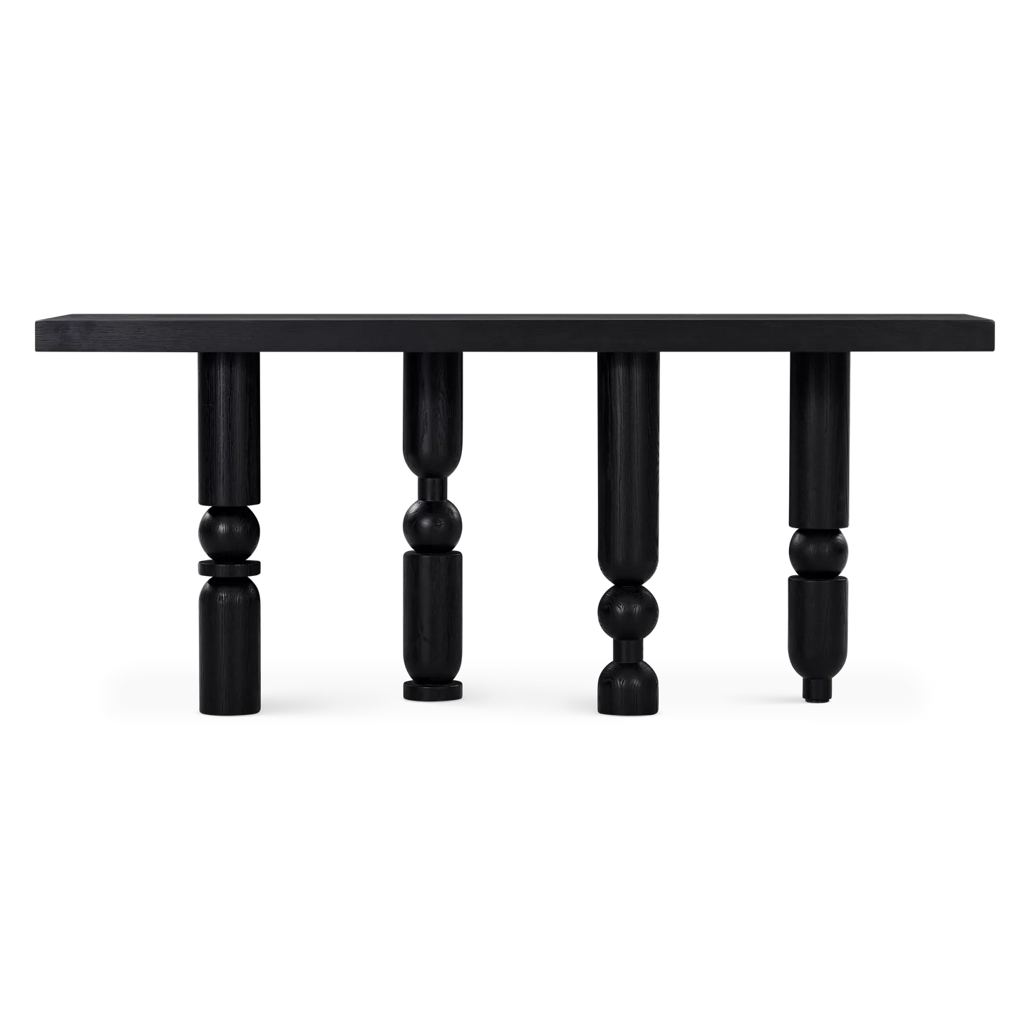Hokina - Console en chêne teint noir