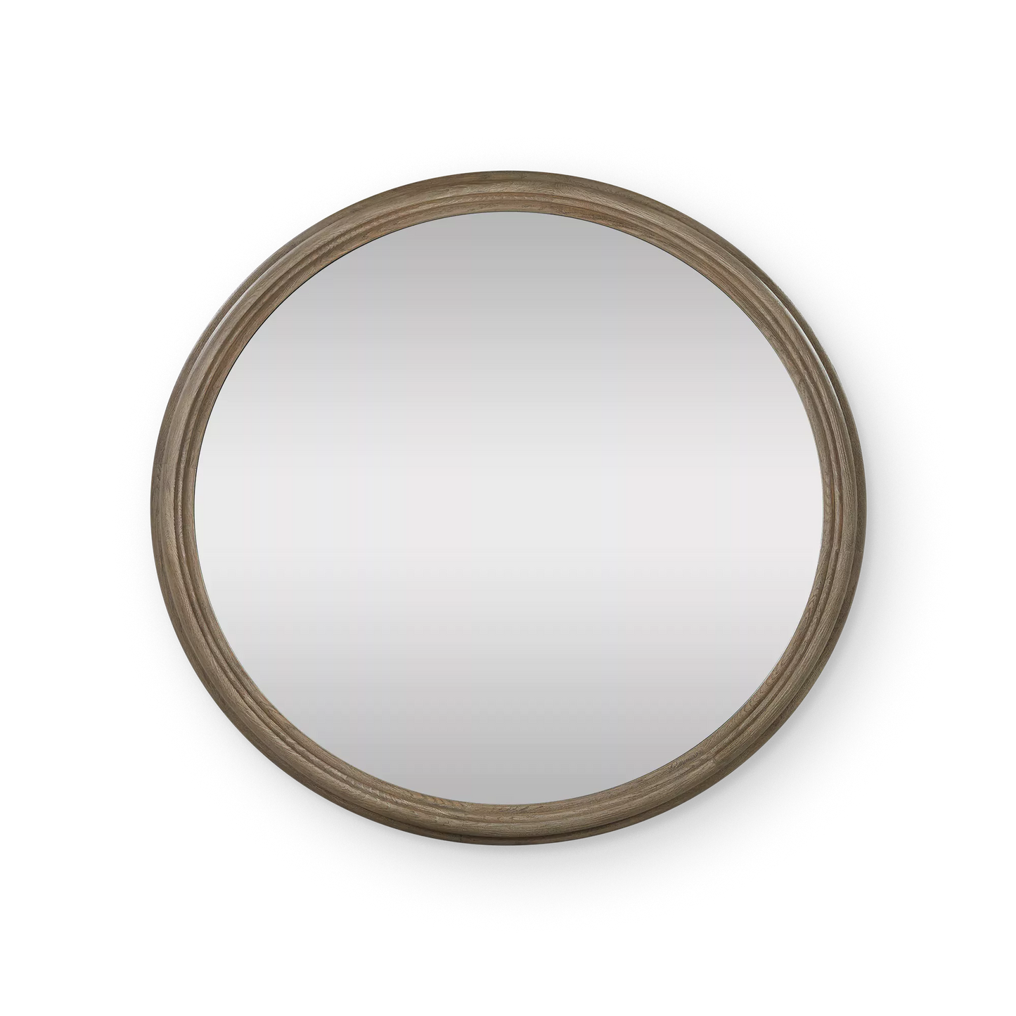 Molina - Miroir rond en chêne
