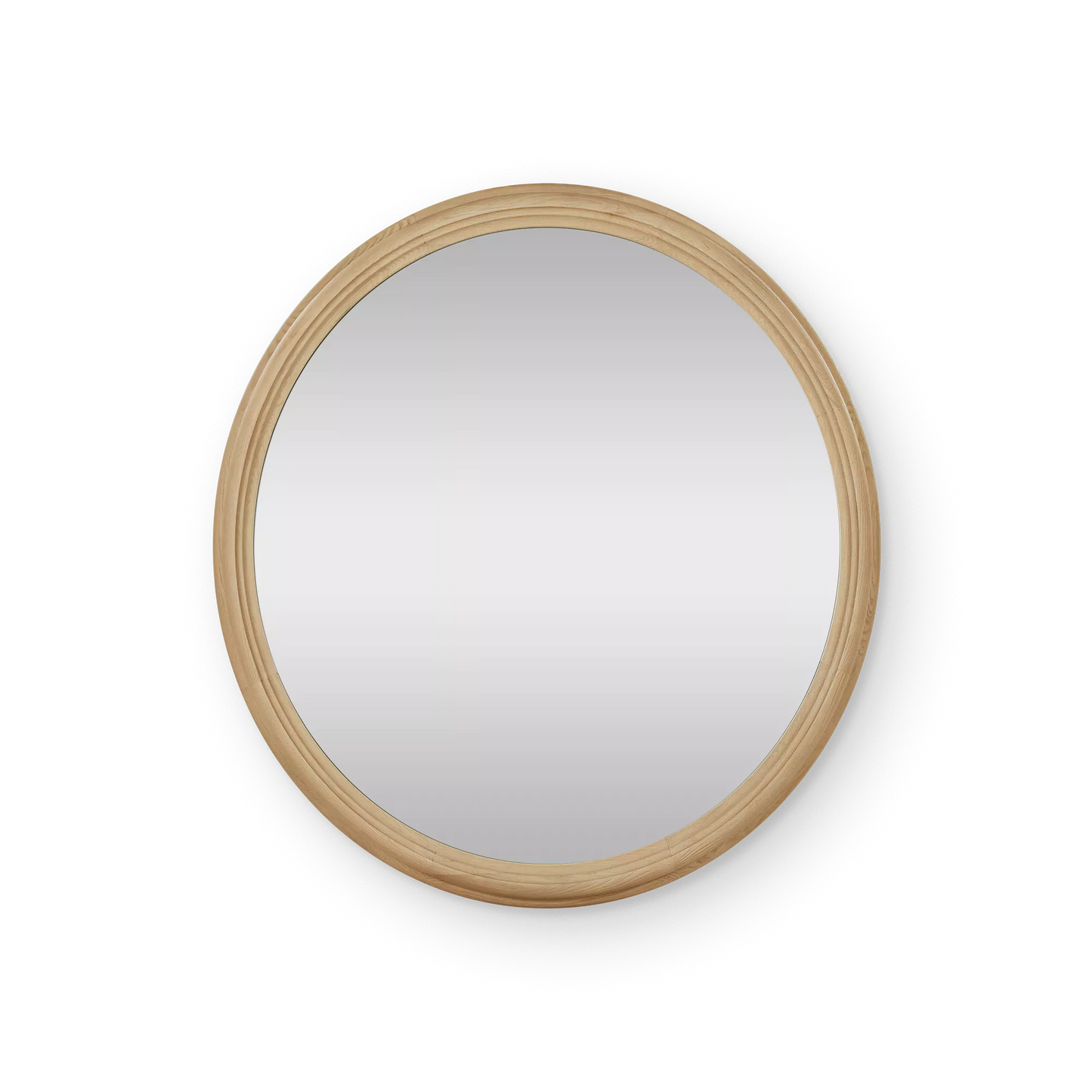 Molina - Miroir rond en chêne
