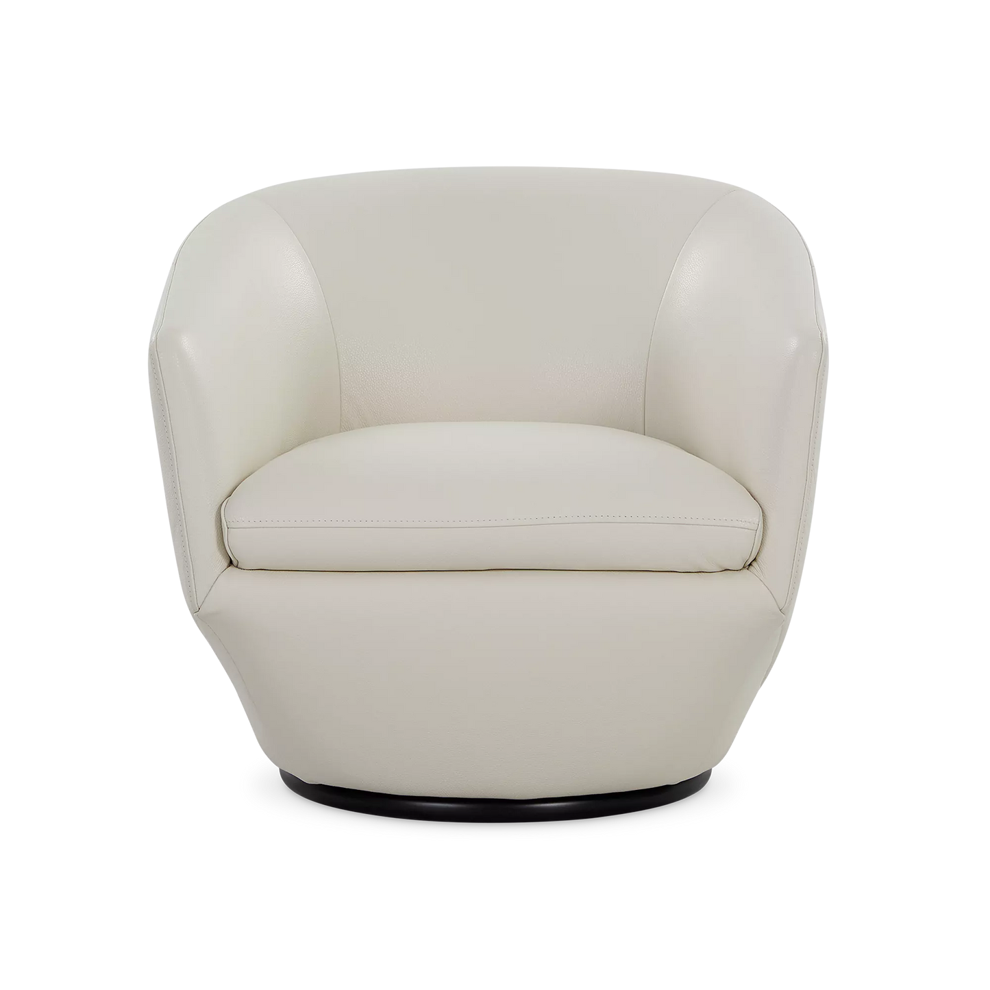 Dinant - Fauteuil pivotant en cuir