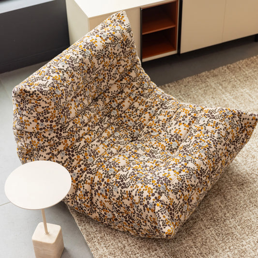 Togo in Floraly - Fauteuil sans bras modulable en tissu