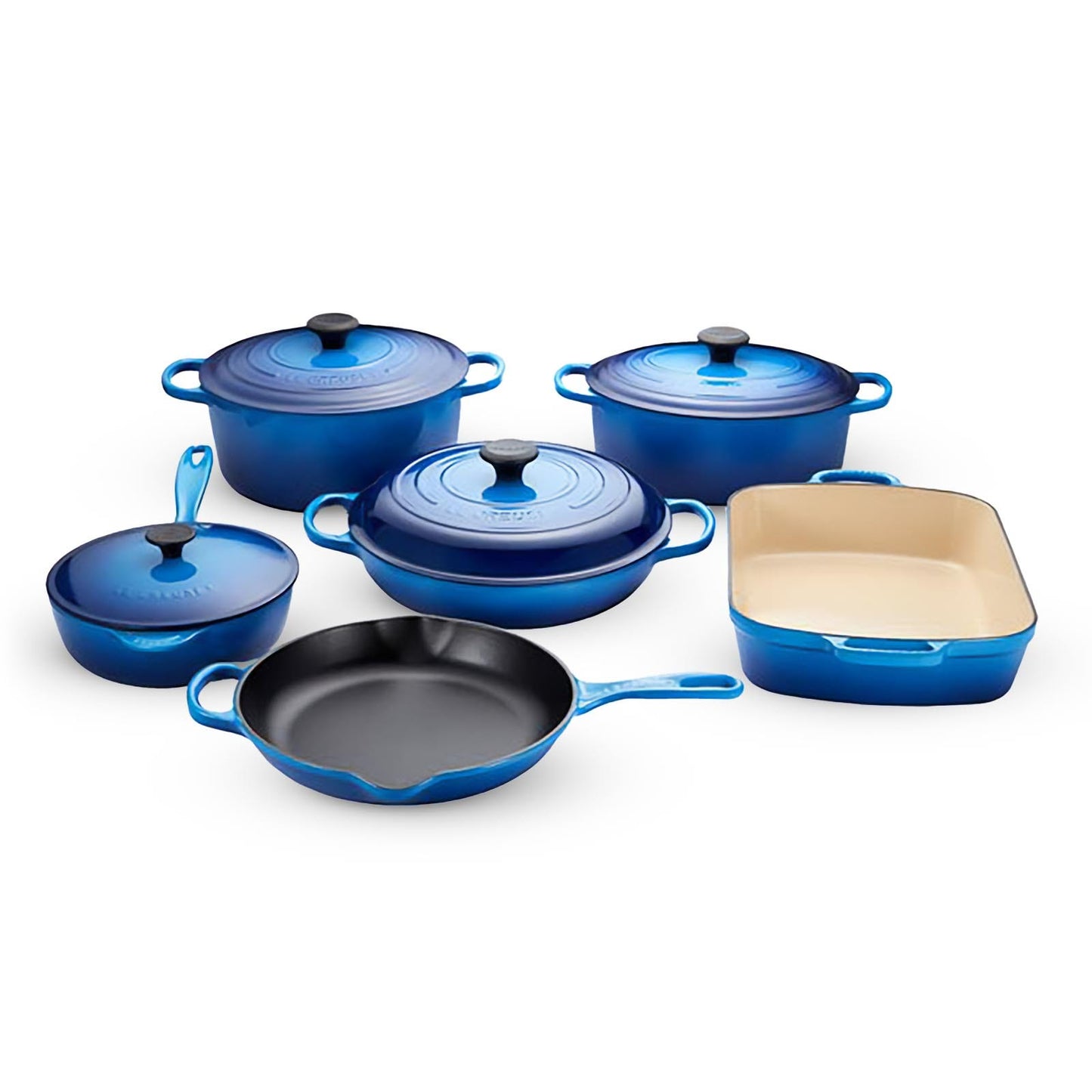 Ensemble 10 pièces Le Creuset