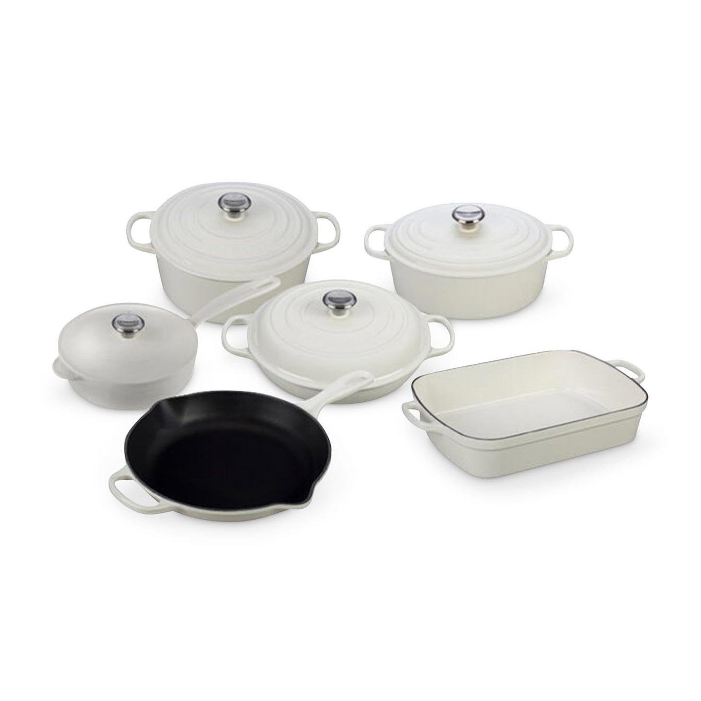 Ensemble 10 pièces Le Creuset