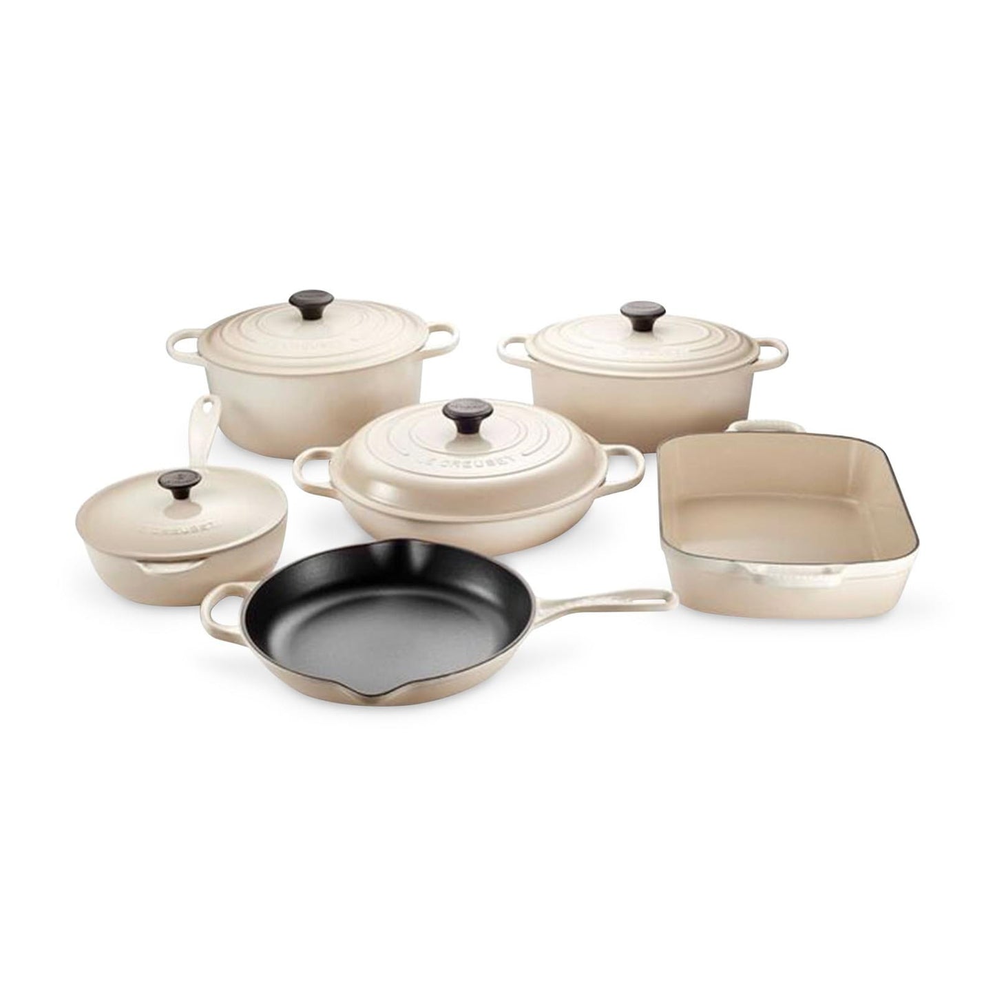 Ensemble 10 pièces Le Creuset