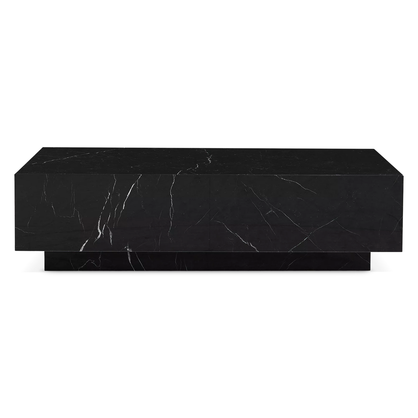 Box - Black Marble Coffee Table