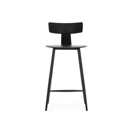 Gial - Tabouret hauteur comptoir en polypropylène