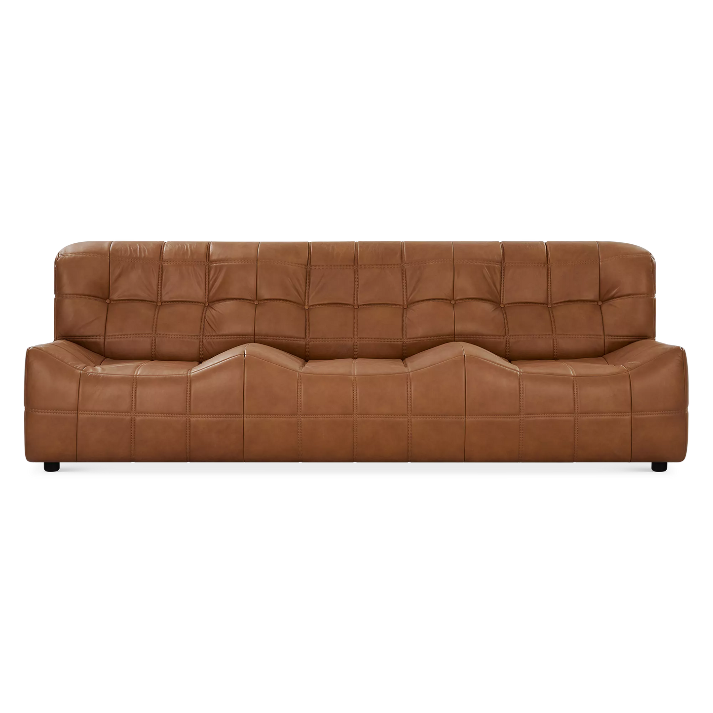 Algora - Leather 3-Seater Sofa