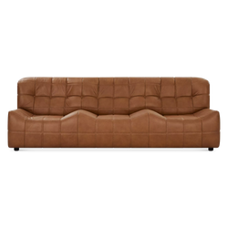 Algora - Leather 3-Seater Sofa