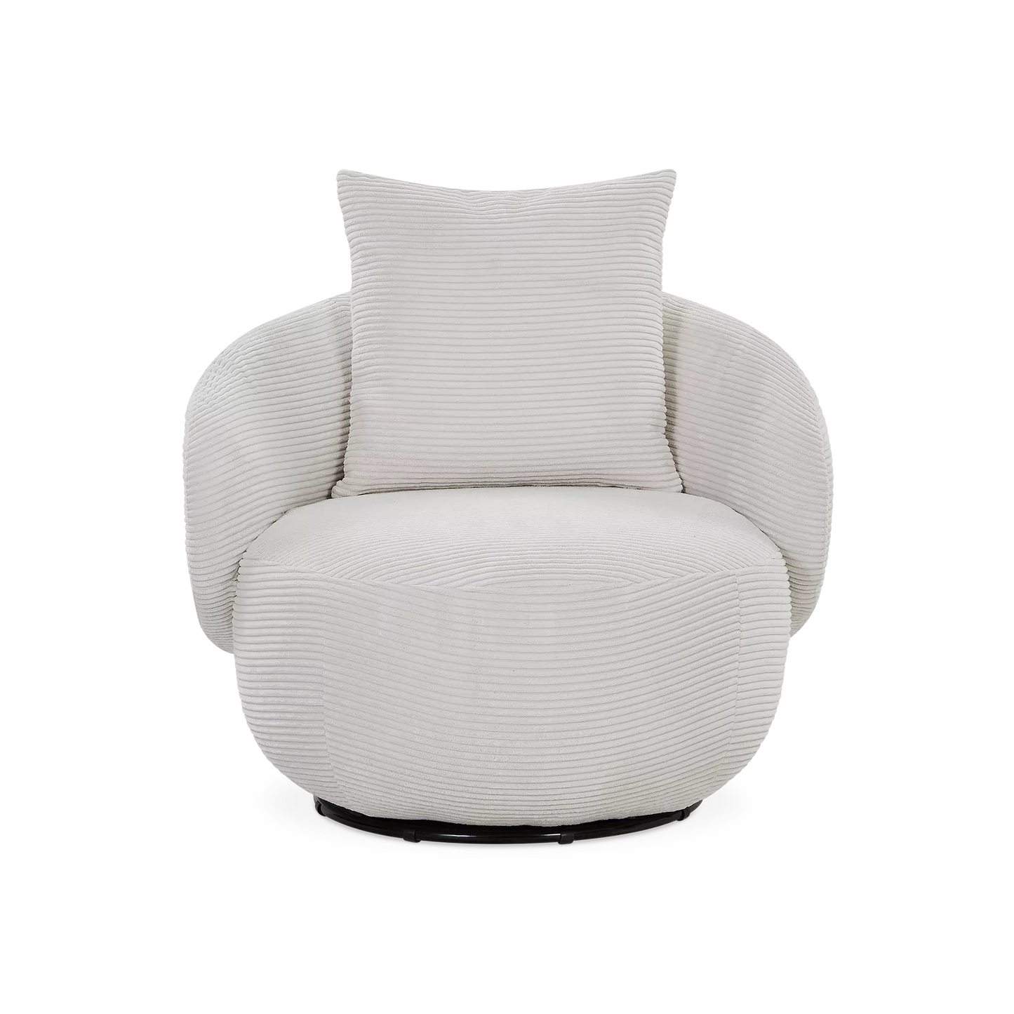 Rondo - Swivel Armchair by Furninova