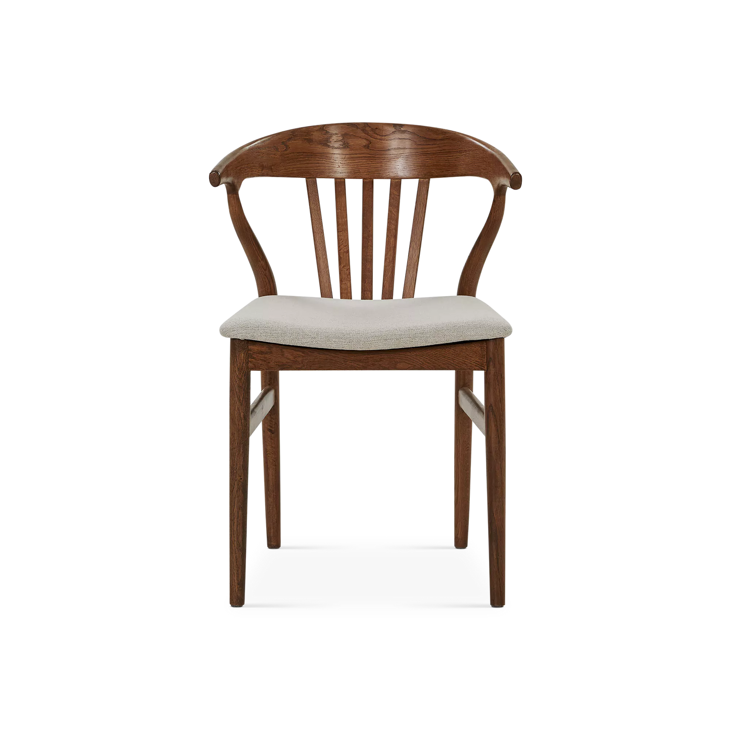 Nordic - Chaise en chêne et tissu naturel