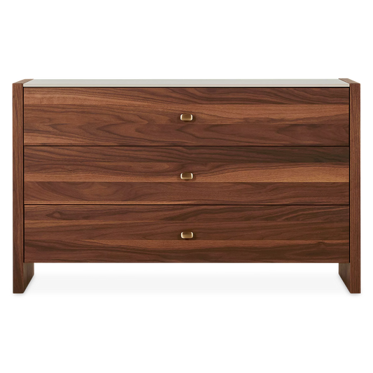 Lyvia - Walnut Wood Dresser by Mobican