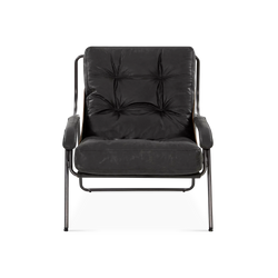 Breuer - Fauteuil de salon en cuir