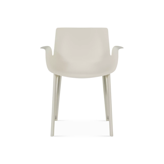 Piuma - Chaise de salle à manger en plastique recyclé