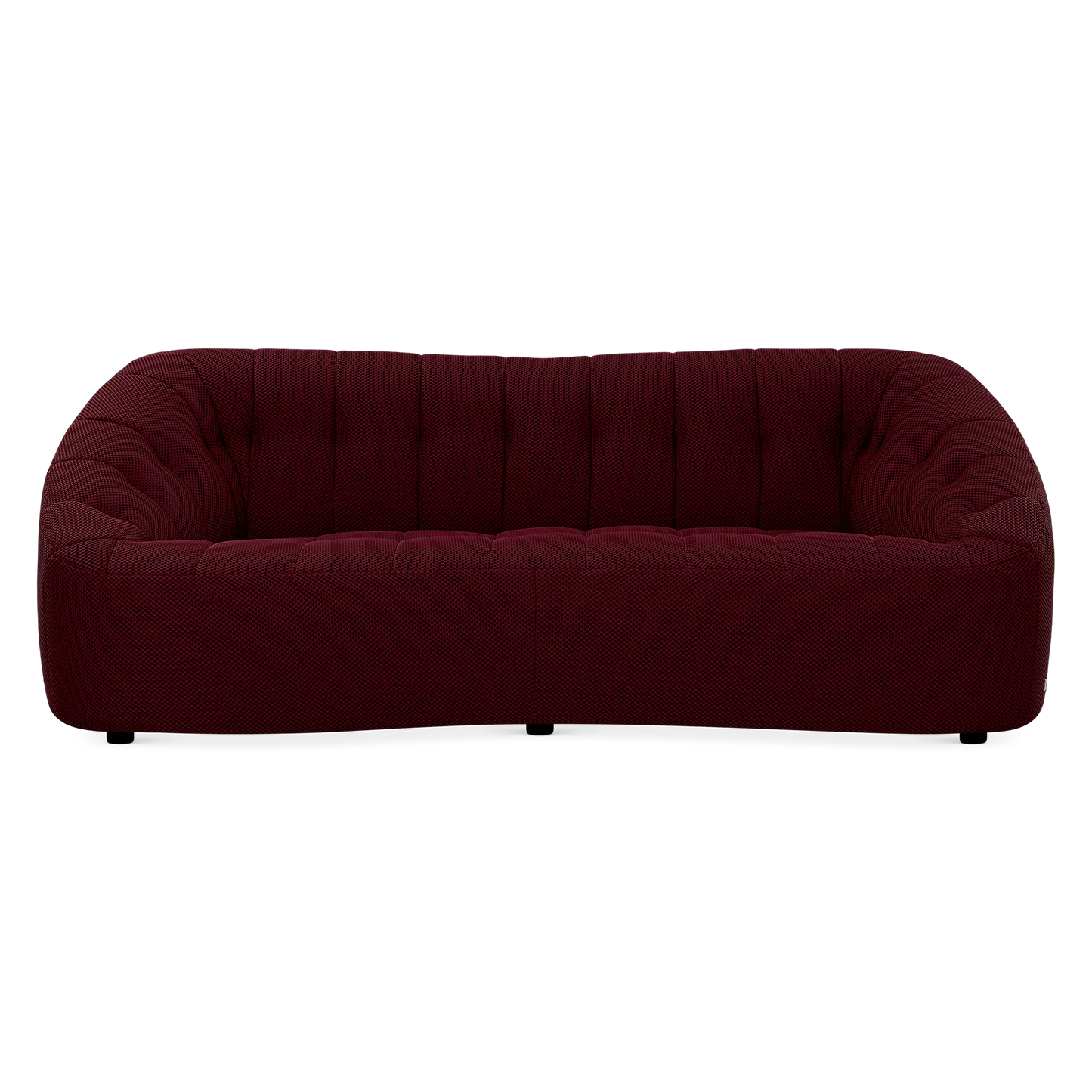 Armonia - Channel Tufted Fabric Sofa