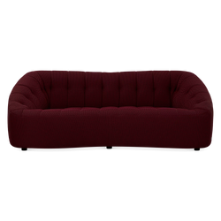 Armonia - Channel Tufted Fabric Sofa