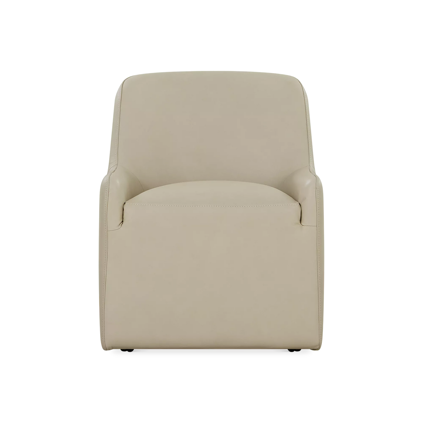 Maksim - Chaise de salle à manger en cuir