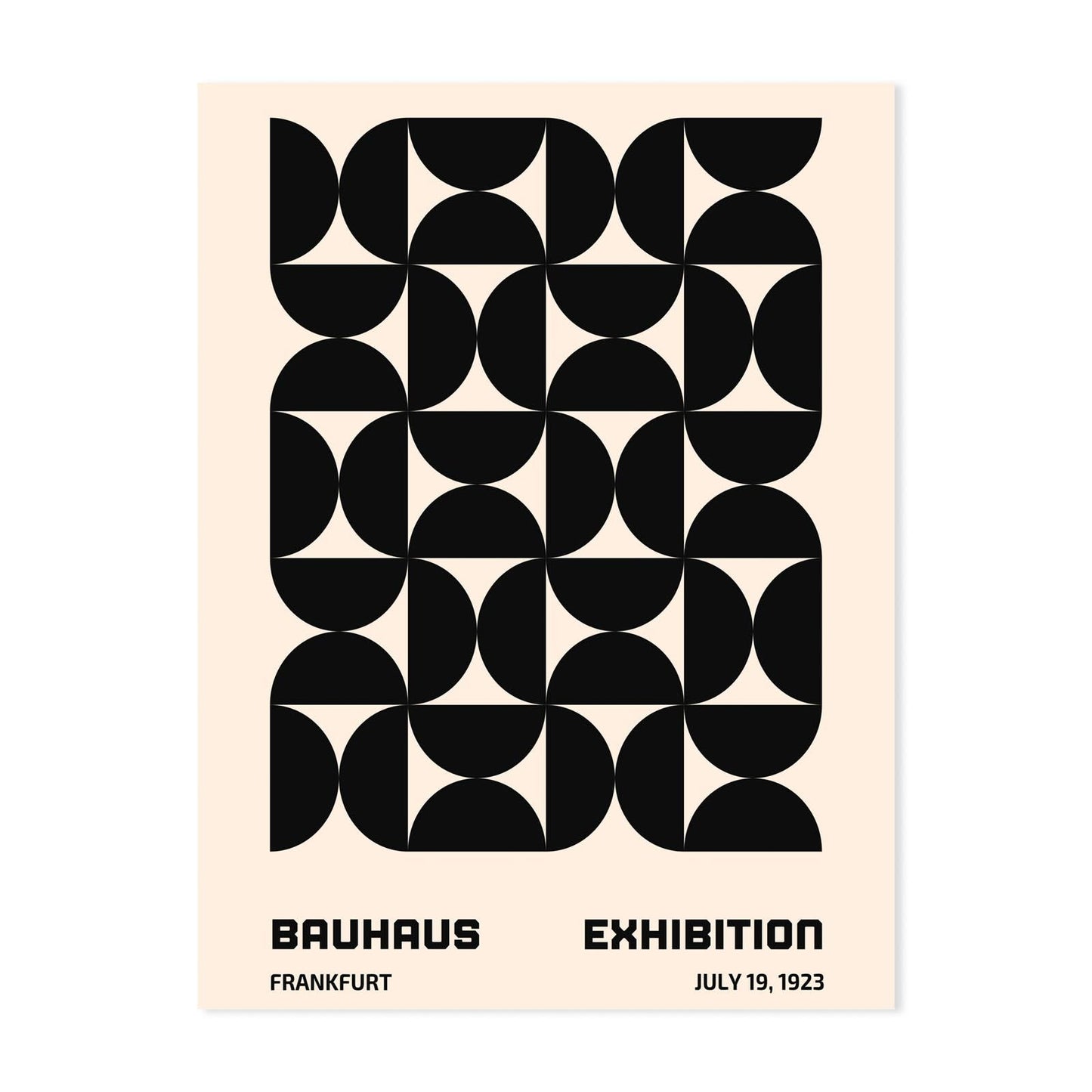 Bauhaus Geometric Print