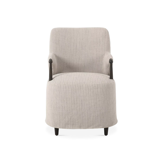 Brently - Chaise de salle à manger en tissu