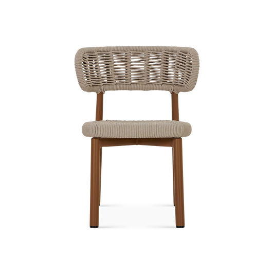 Lady - Outdoor Rope Chair Without Arms