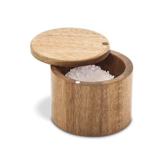 Acacia - Wood Decorative Jar