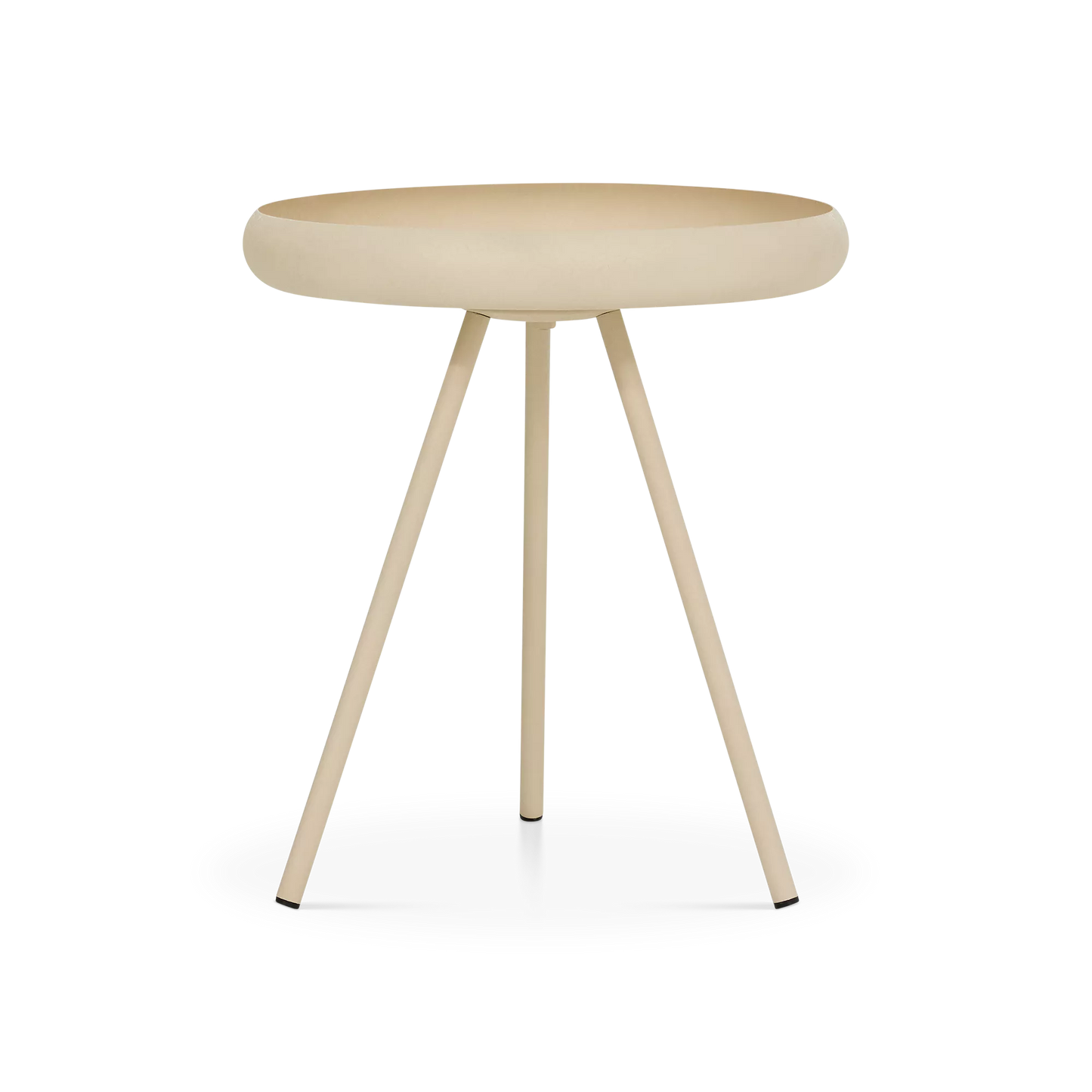 Karla - table d'appoint ronde en métal