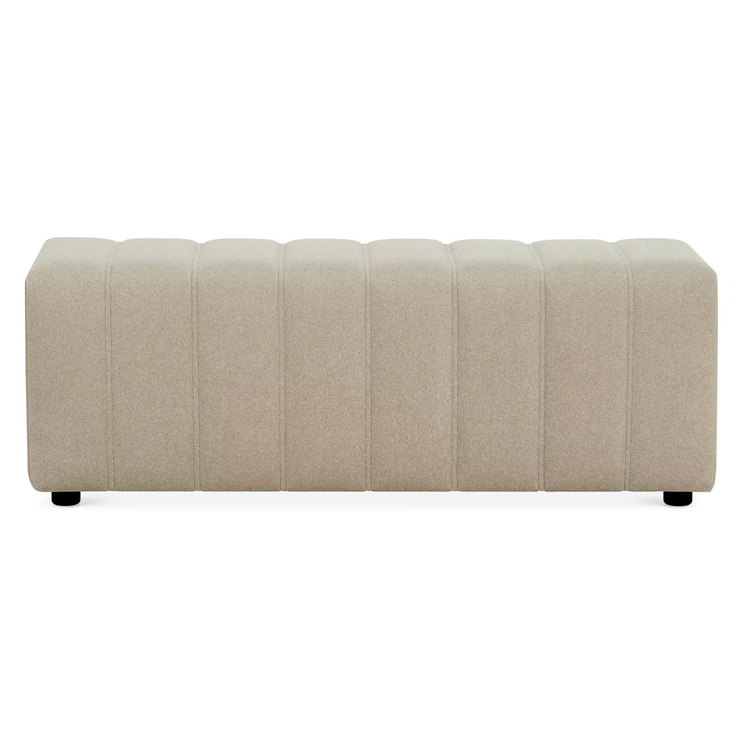 Hush - Fabric-Upholstered Pouf