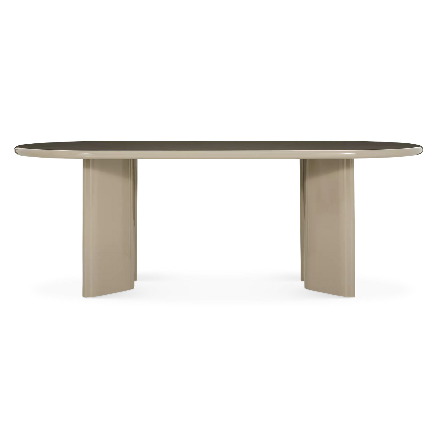 Pera - Modern Grey Lacquer Dining Table
