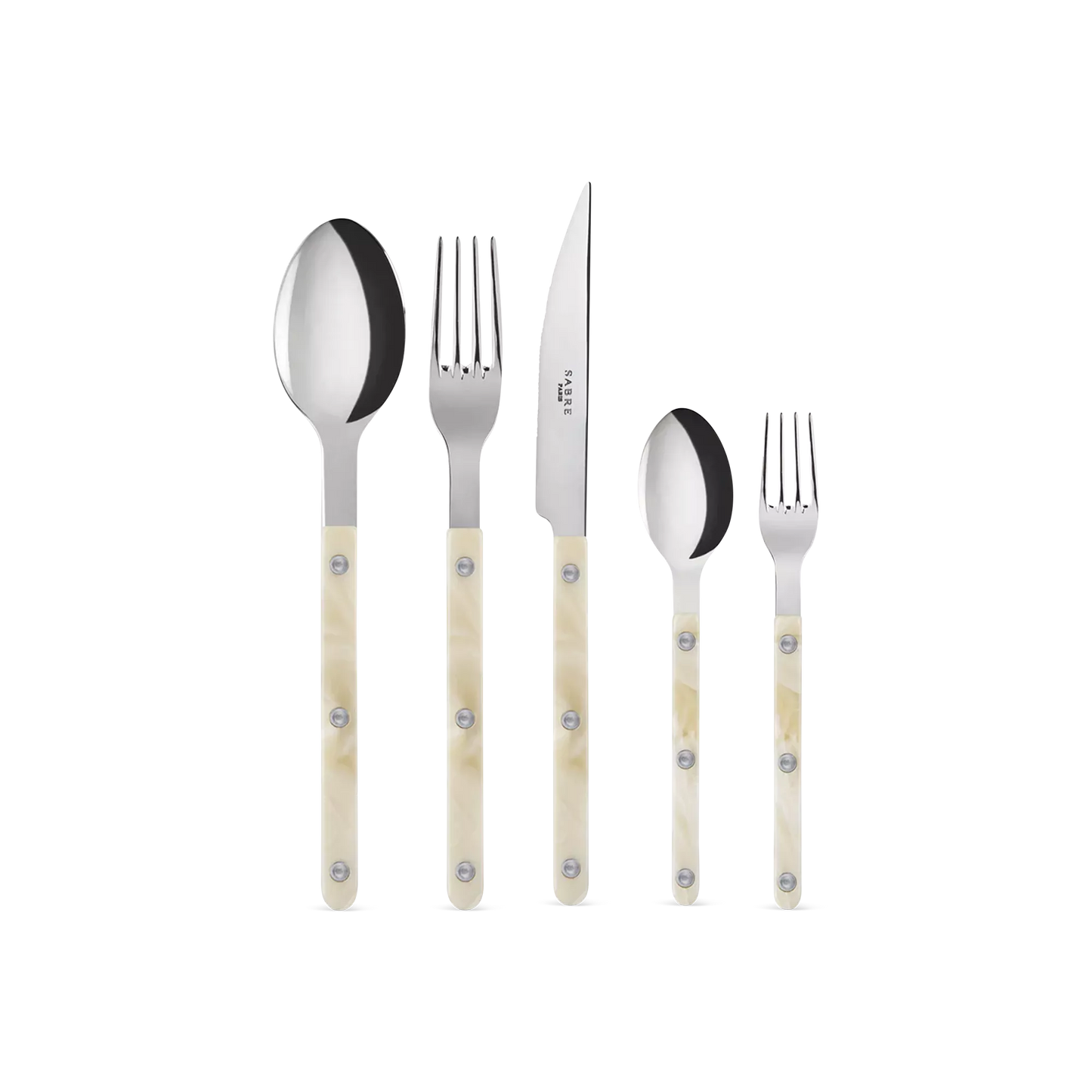 Bistrot Flatware, 5 pieces by Sabre Paris