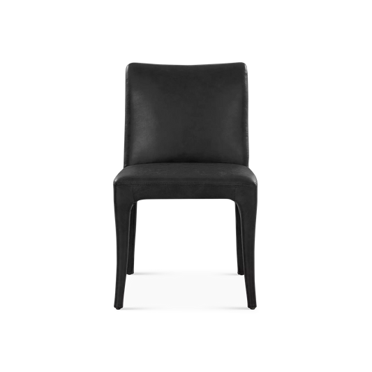 Acari - Chaise de salle à manger en cuir