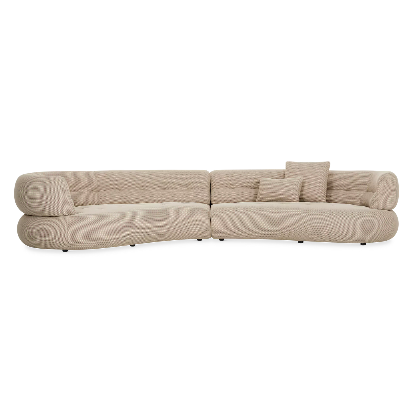 Otto - Large Fabric-Upholstered Sectional Sofa