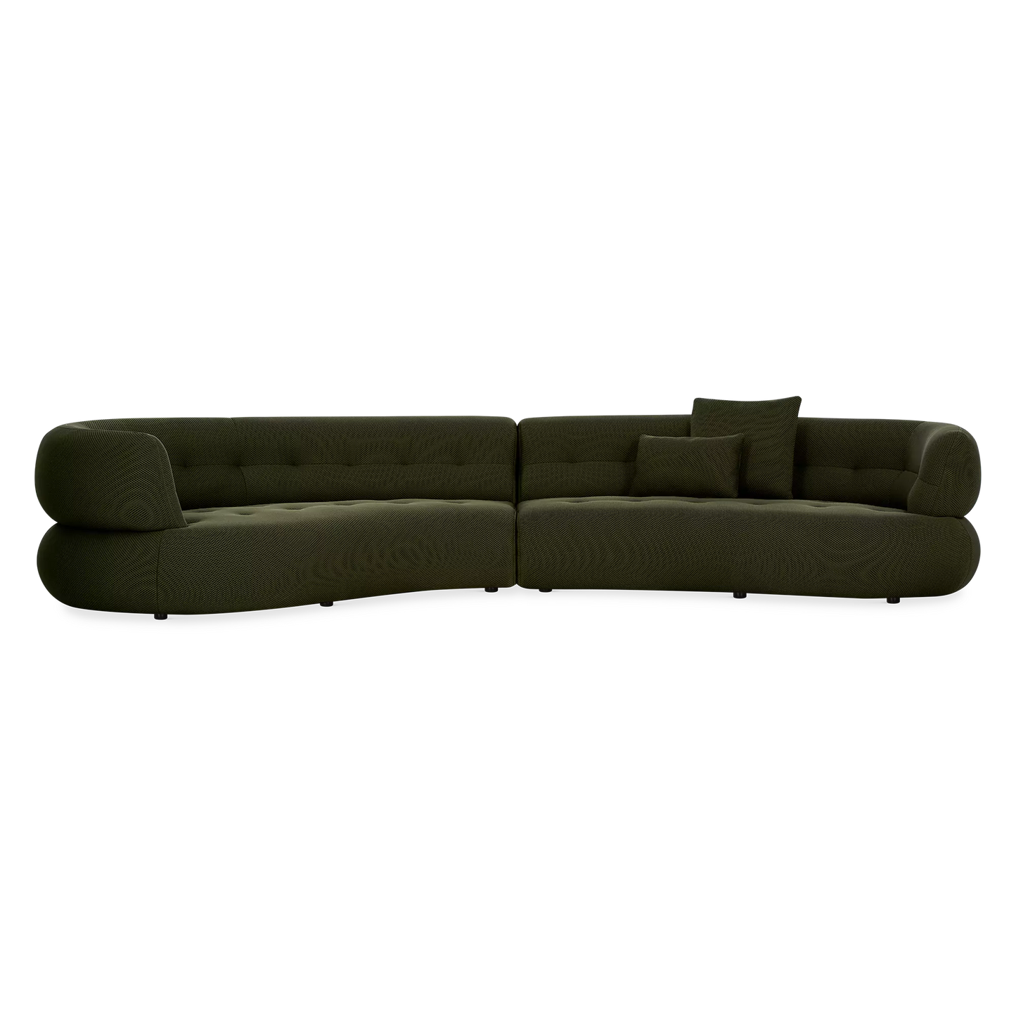 Otto - Large Fabric-Upholstered Sectional Sofa