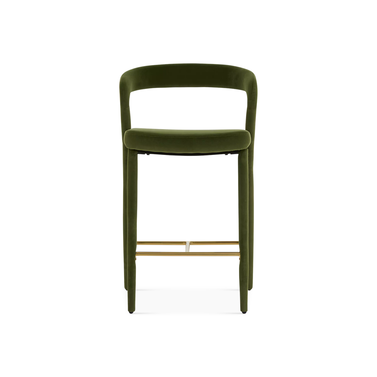 Tokyo - Tabouret de comptoir en velours