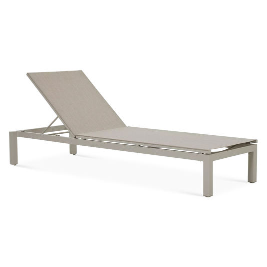 Cadzand - Chaise longue extérieure en textilène