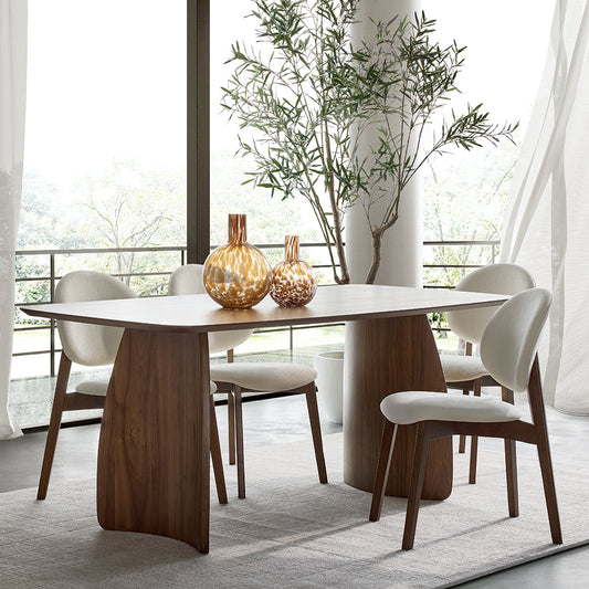 Anastasia - Wood Rectangular Dining Table