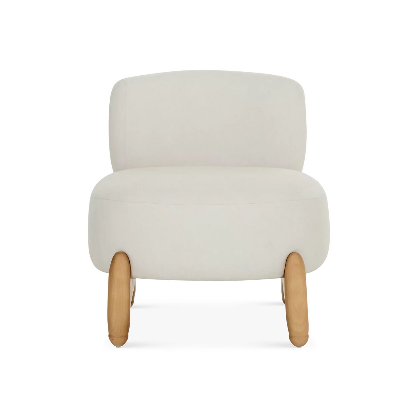 Tessa - Fabric and Wood Armchair