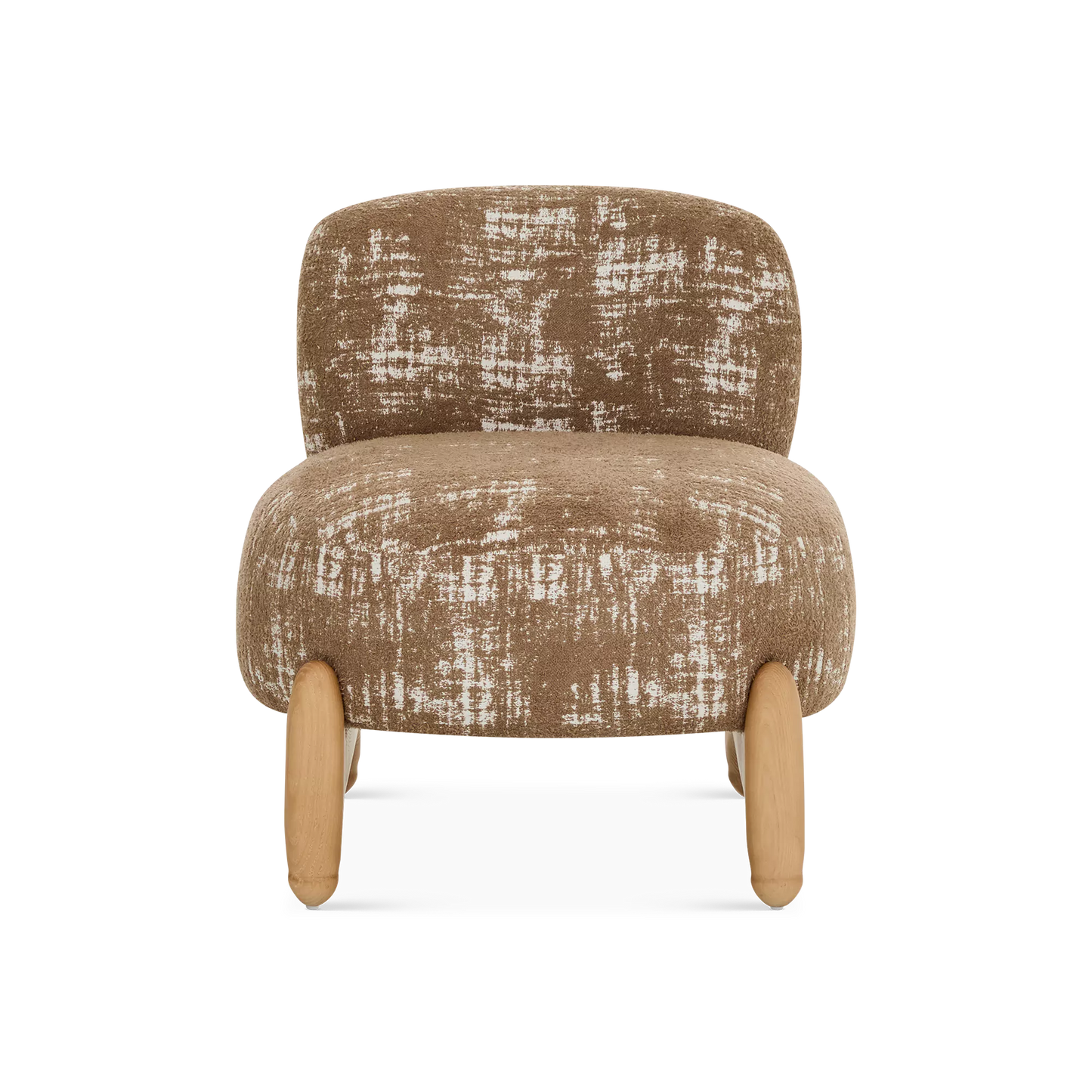 Tessa - Fabric and Wood Armchair