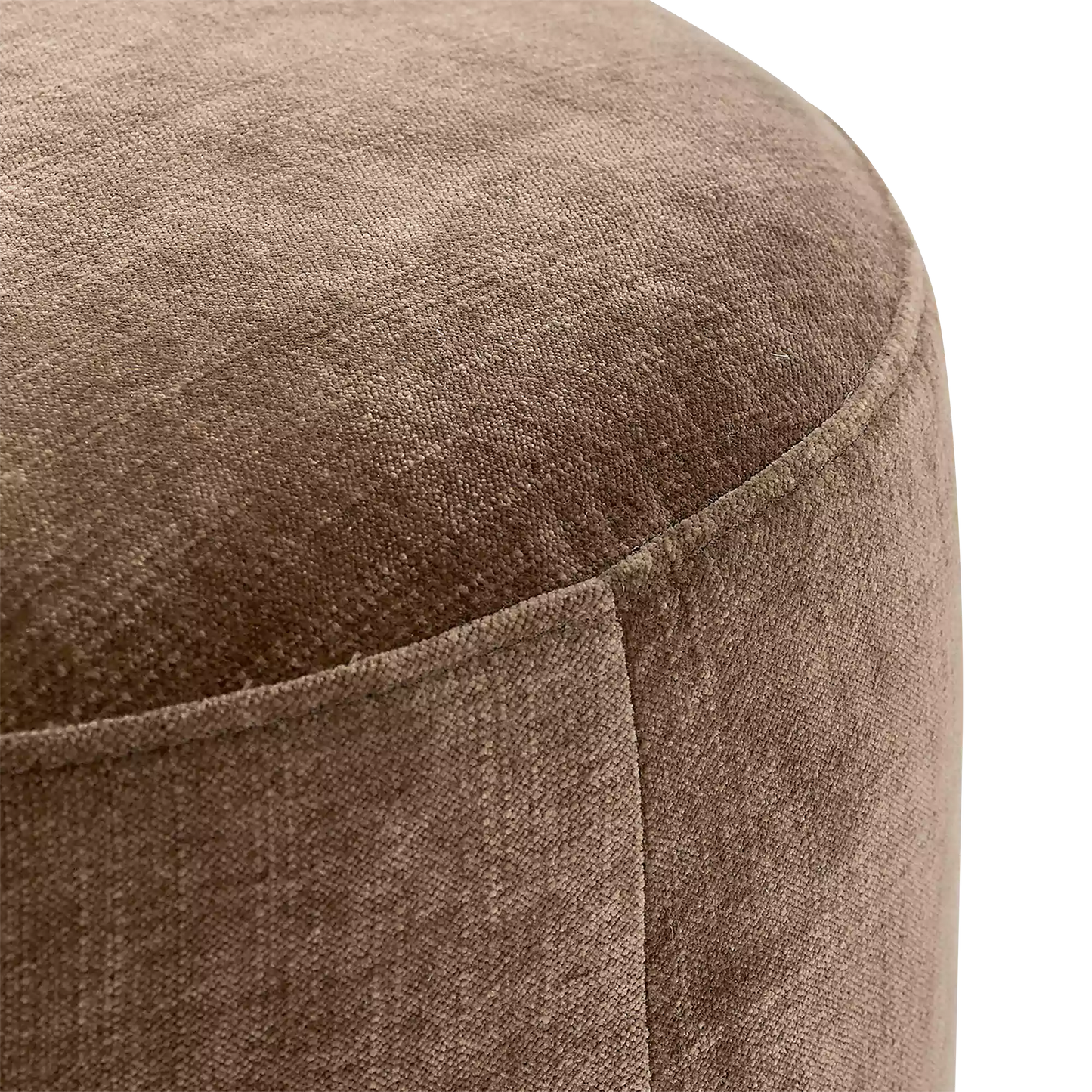Zena - Fabric and Wood Ottoman by Four Hands
