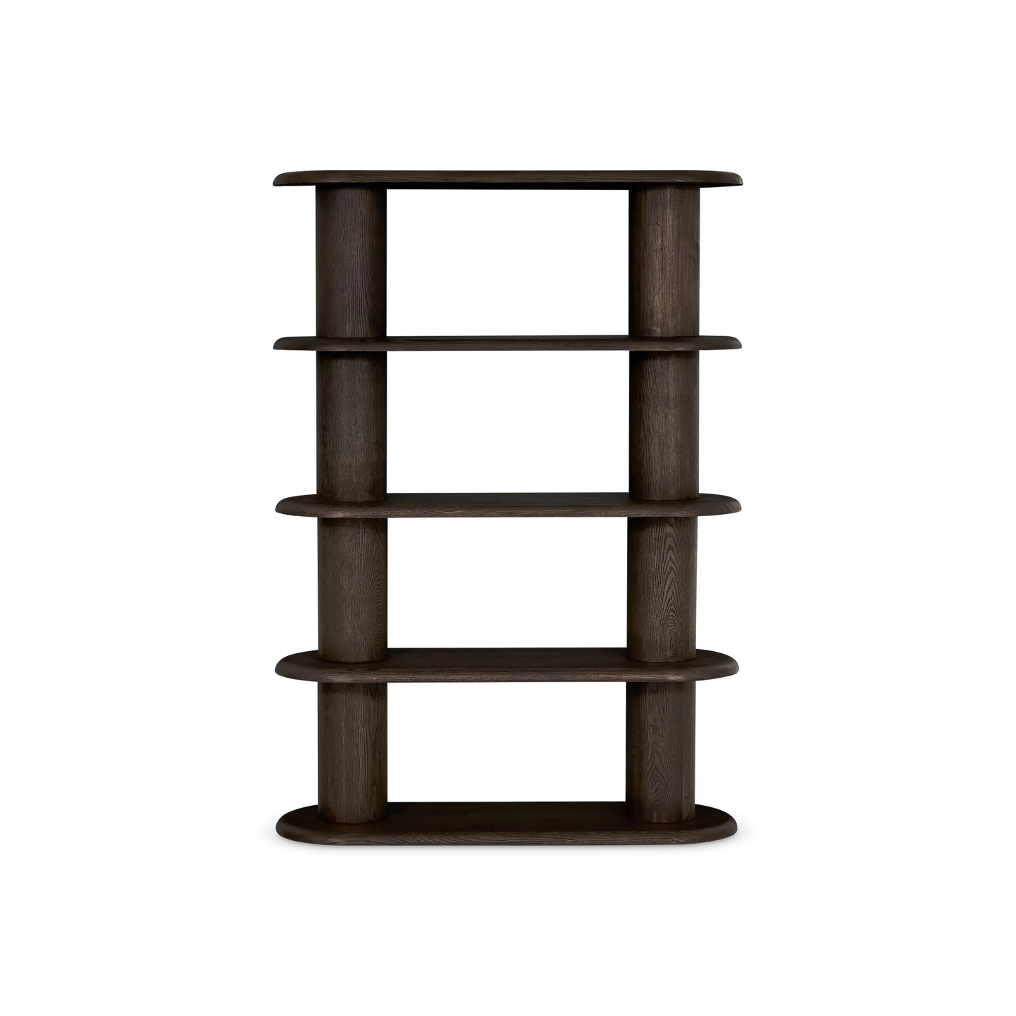 Florence - Dark Wood Bookcase