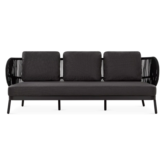 Kiss - Outdoor Rope 3-Seater Sofa