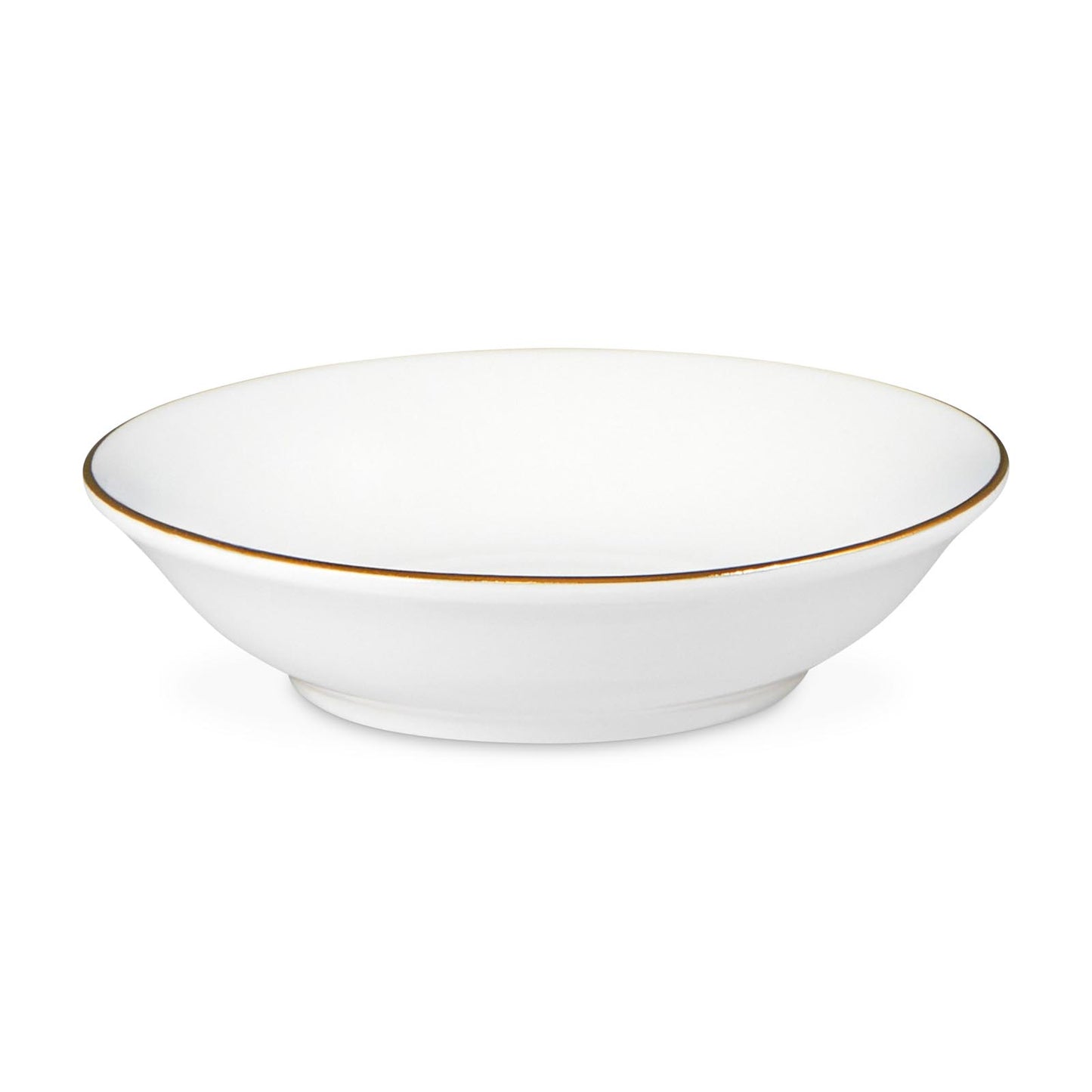 Future - porcelain sauce dish with gold rim