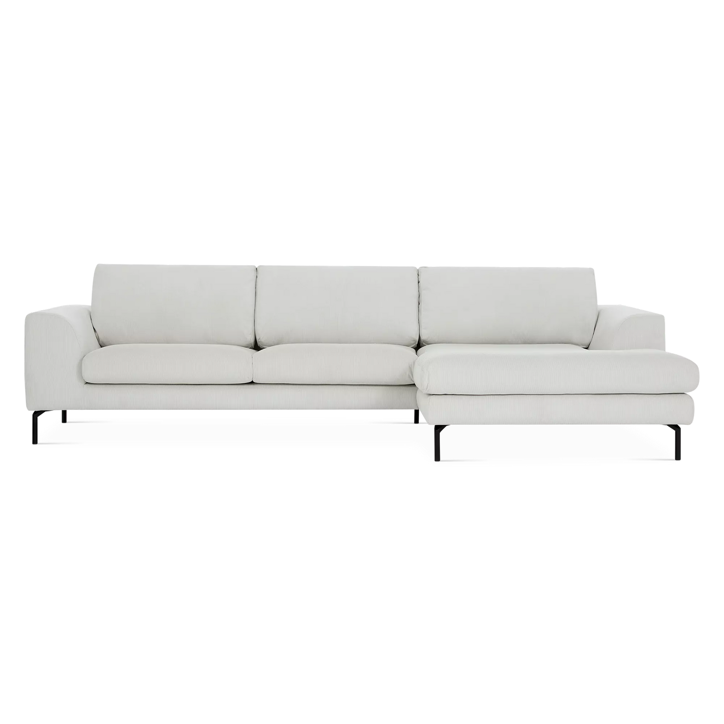 Jazz - Velvet-Upholstered Sectional Sofa