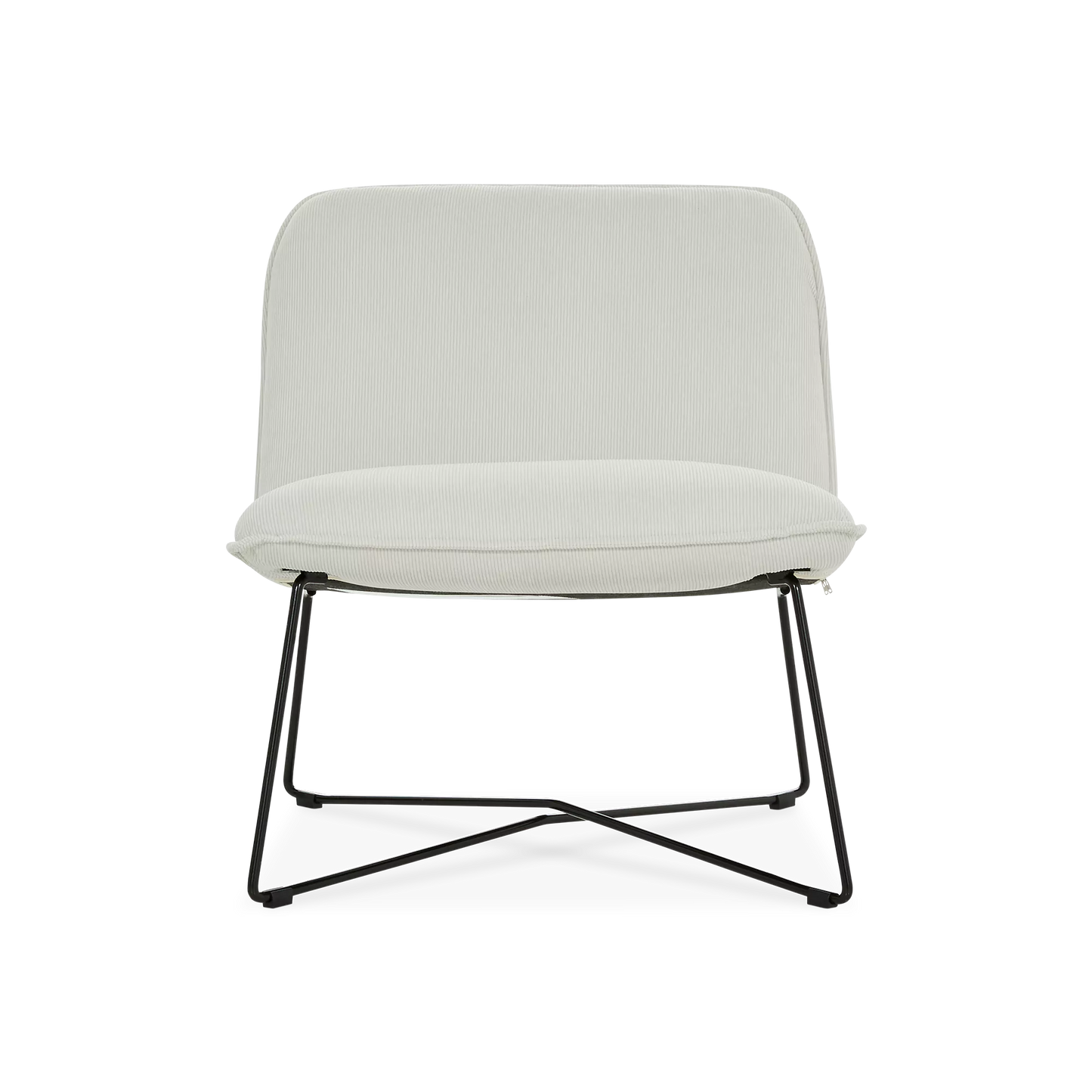 Fly - Fauteuil en tissu velouté