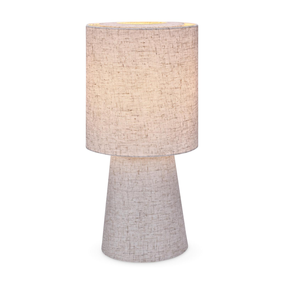 Echo - table lamp with fabric shade