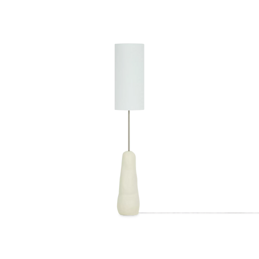 Brielle - Lampe sur pied en pierre naturelle
